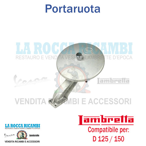 Porta ruota lambretta 125 - ruota,